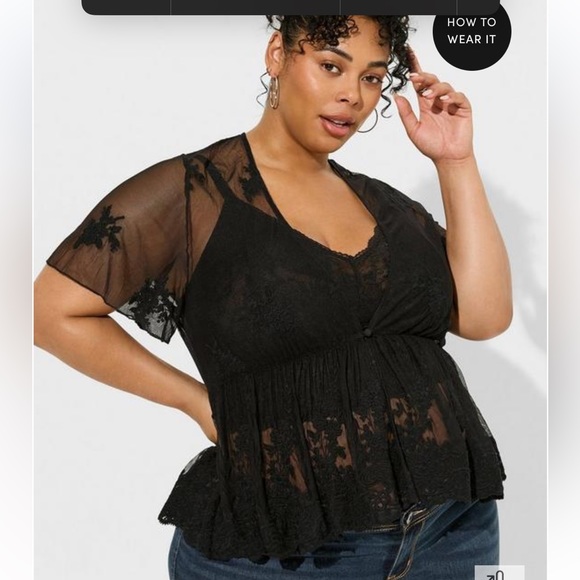 torrid Tops - ⚫️FINAL PRICE⚫️Torrid Kimono
